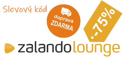 Slevový kód Zalando Lounge na dopravu zdarma a slevu 75%.