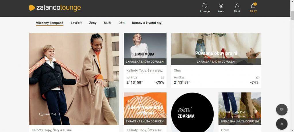 Jak nakupovat na Zalando Lounge? Zalando lounge k prodeji