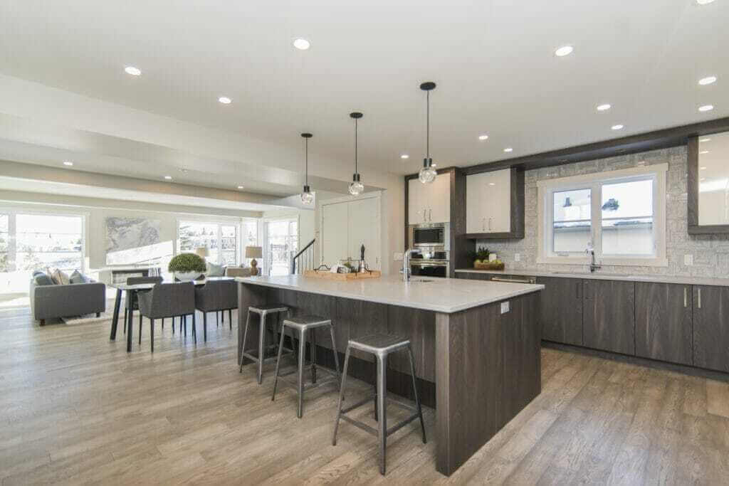 Jaký si vybrat nábytek do svého domova beautiful shot modern house kitchen dining room