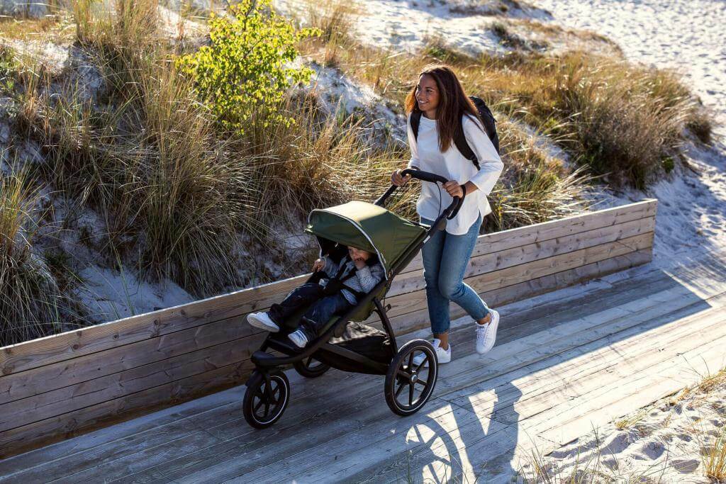 Recenze kočárku Thule Urban Glide 2 kocarek na beh Thule Urban glide 2