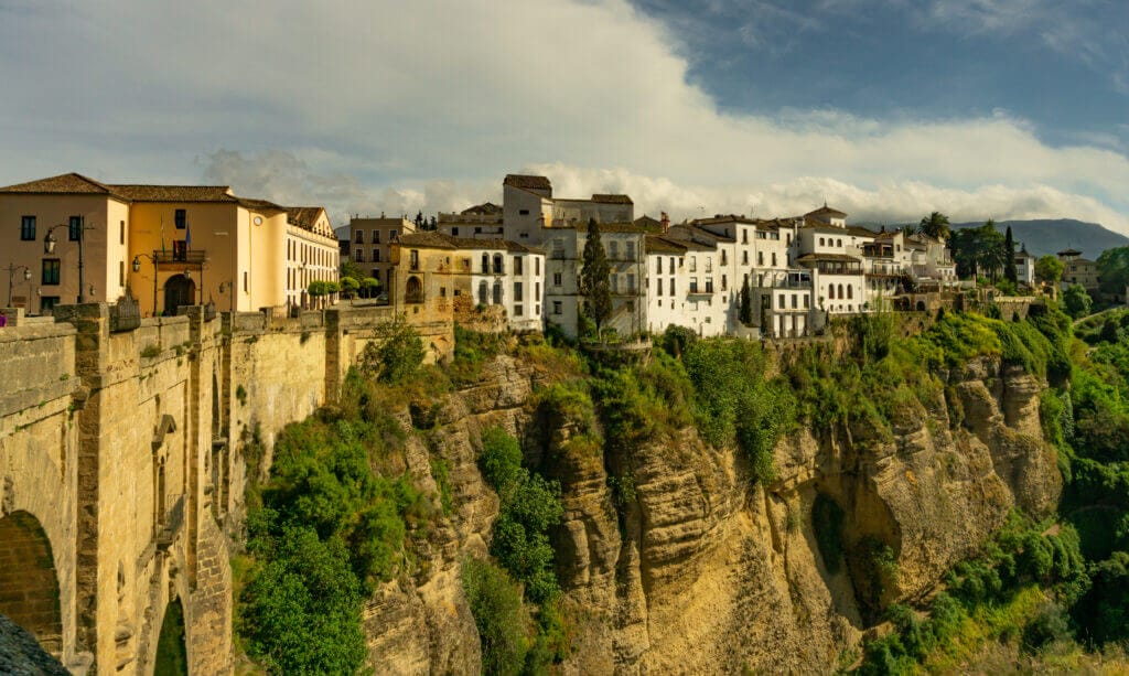 tajo de ronda tourist town andalucia spain