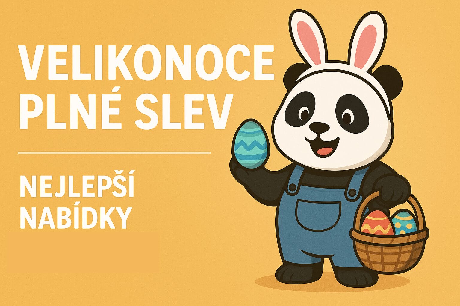 Velikonocní slevy 2025: Nejlepší akce a slevové kódy na jednom místě Velikonoce s Pandakupony